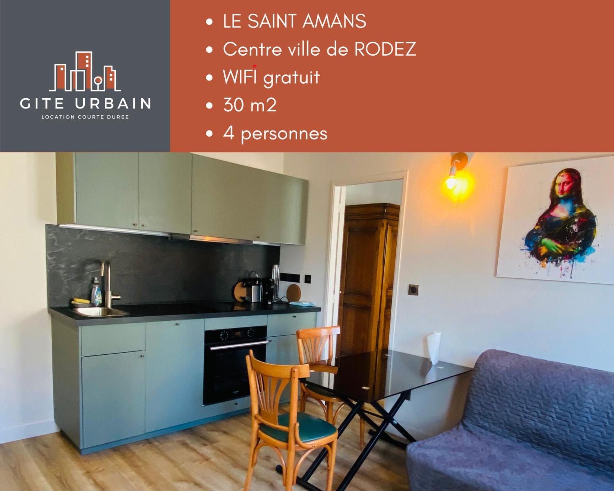 Le Saint Amans Apartment Rodez Exterior photo
